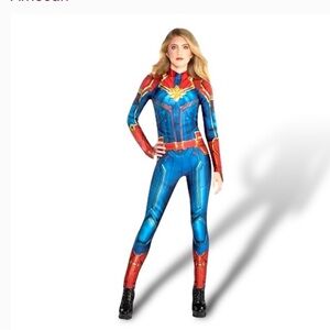 Captain Marvel infinity saga costume ladies size small